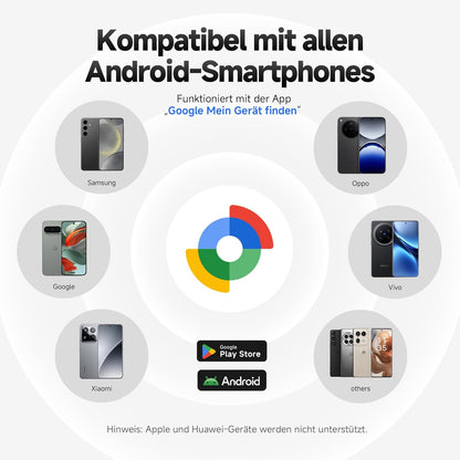 Mili Mitag Traceur Localisateur D’Objets Bluetooth, Fonctionne Avec L’App Google Localiser (Uniquement Android), Batterie Remplaçable, IP67 Imperméable, Pour Les Clés/Portefeuilles/Valises, 4-Pack